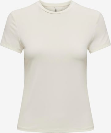 ONLY Μπλουζάκι 'ONLEA' σε λευκό: μπροστά