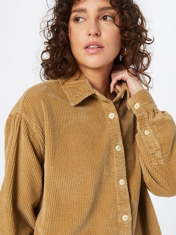 AMERICAN VINTAGE Bluse 'PADOW' i brun
