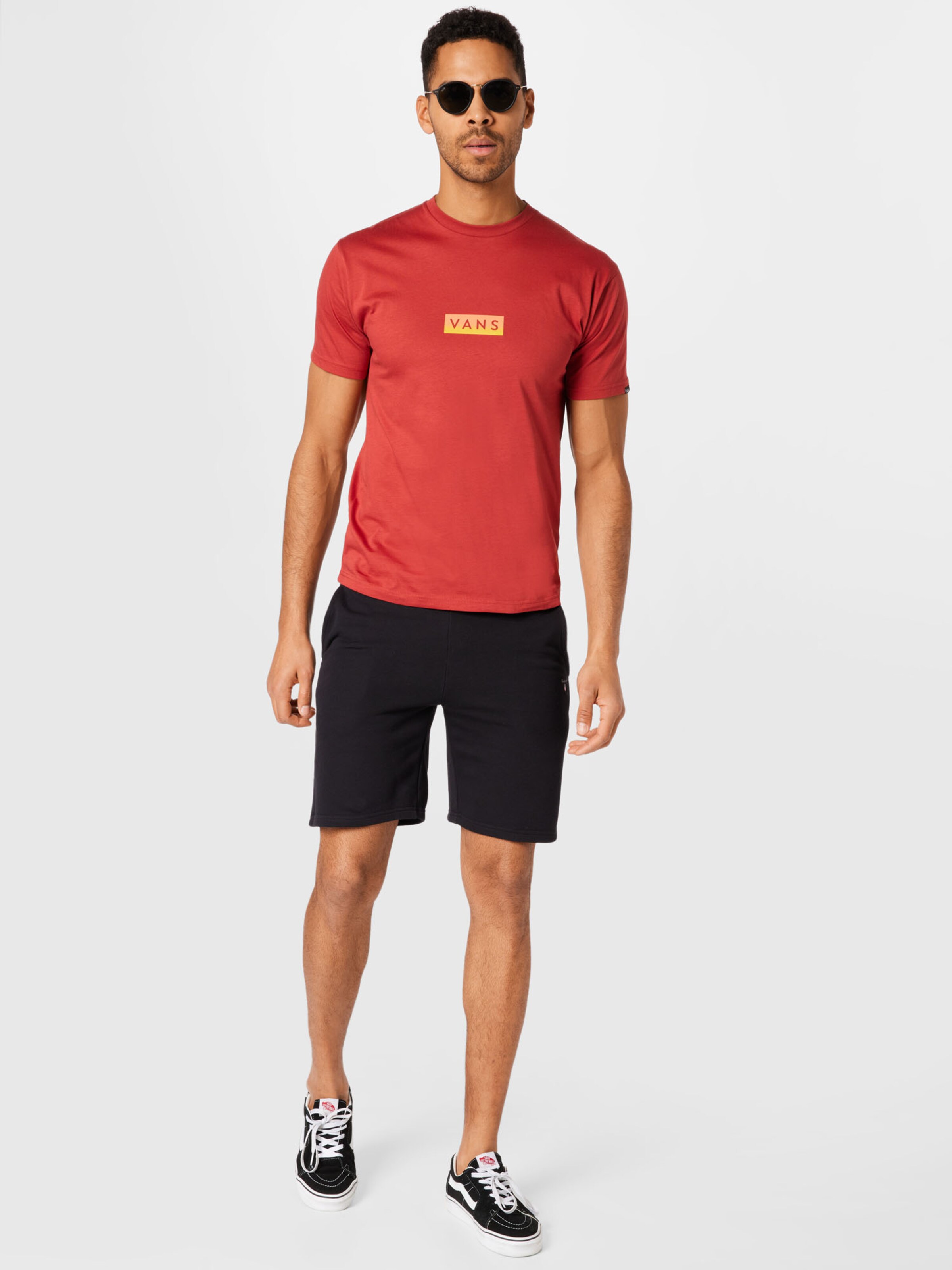 Vêtements T-Shirt VANS en Rouge 