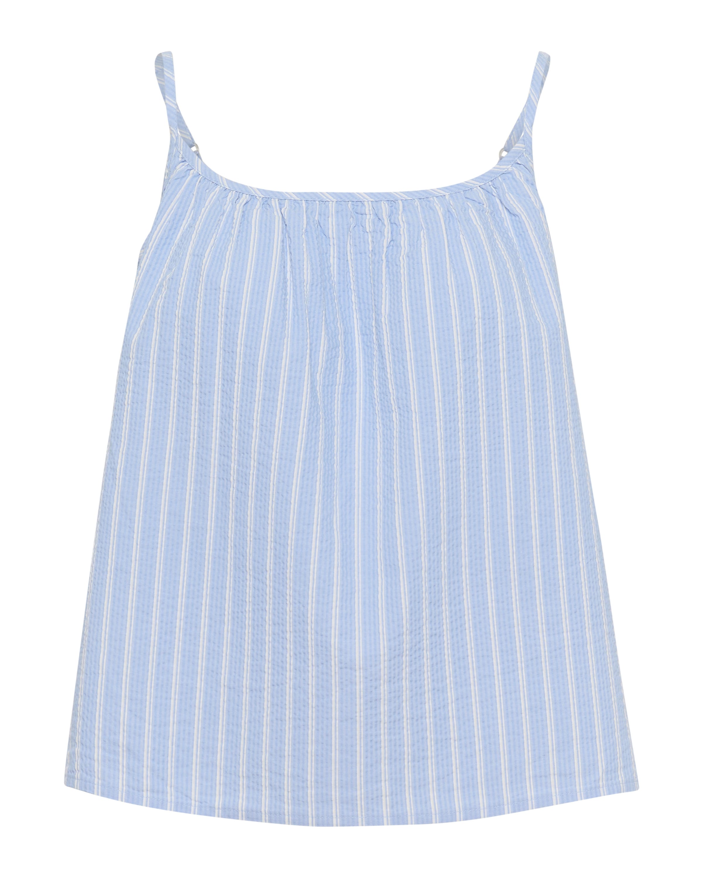 SOAKED IN LUXURY Top 'Anvitte' in Blauw: voorkant