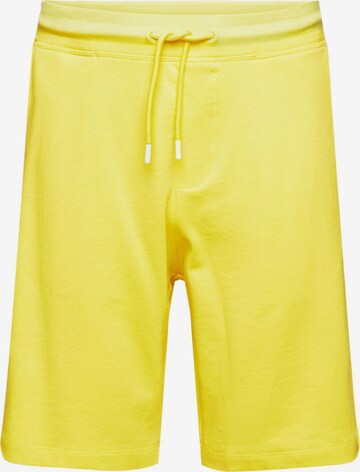 EDC BY ESPRIT Pants in Yellow: front