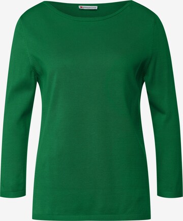 STREET ONE Sweater in Green: front