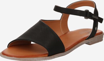 MUSTANG Sandal i svart: framsida