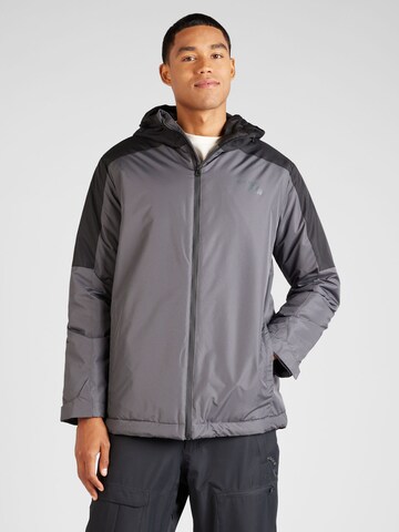 Lake View Between-Season Jacket 'Jordan' in Grey: front