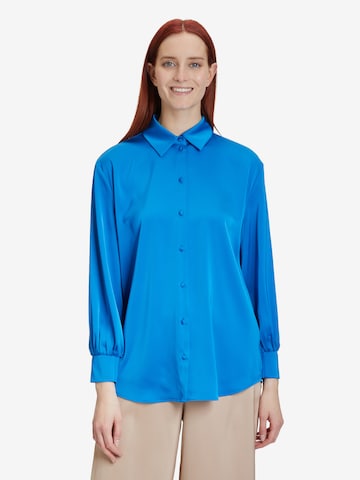 Camicia da donna di Vera Mont in blu: frontale