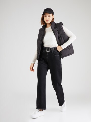 Gilet 'Dalcon' di Noisy may in nero