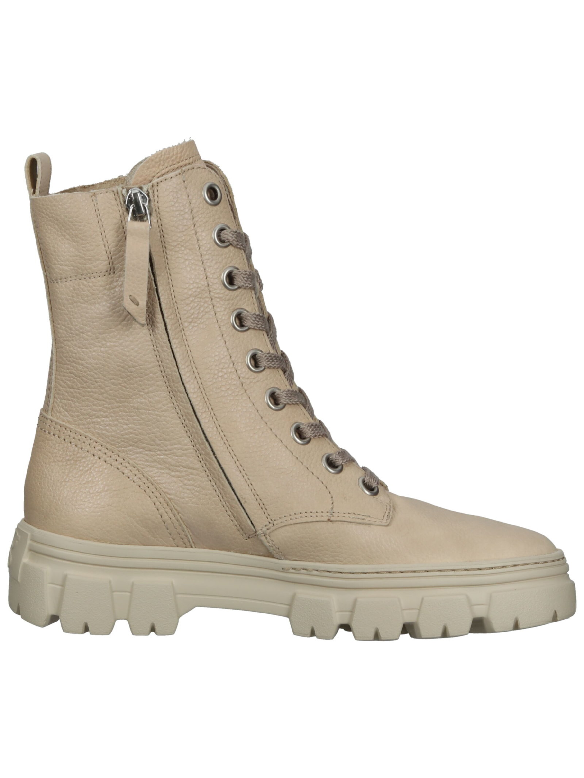 Paul Green Lace-up bootie in Beige