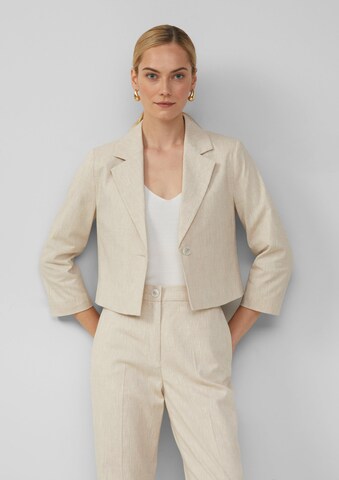 s.Oliver BLACK LABEL Blazers in Beige: voorkant