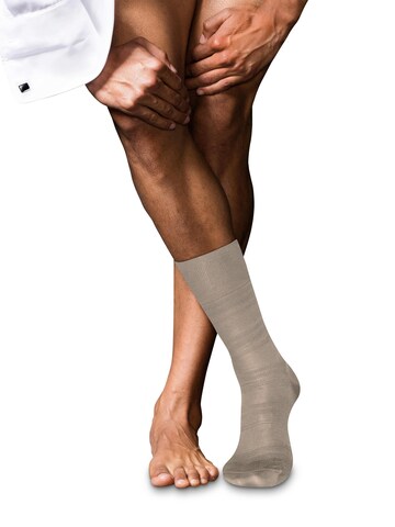 FALKE Socken 'Highshine'‌‌‌‌‌‌ in Beige: Vorderseite