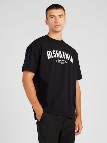 BLS HAFNIA Shirt 'Backstage' in Black: front
