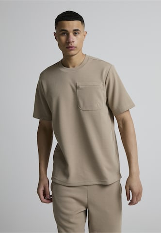 Alessandro Zavetti Shirt 'Santoni' in Grijs: voorkant