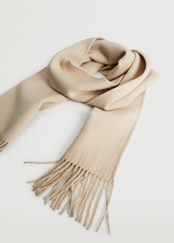 MANGO Scarf in Beige