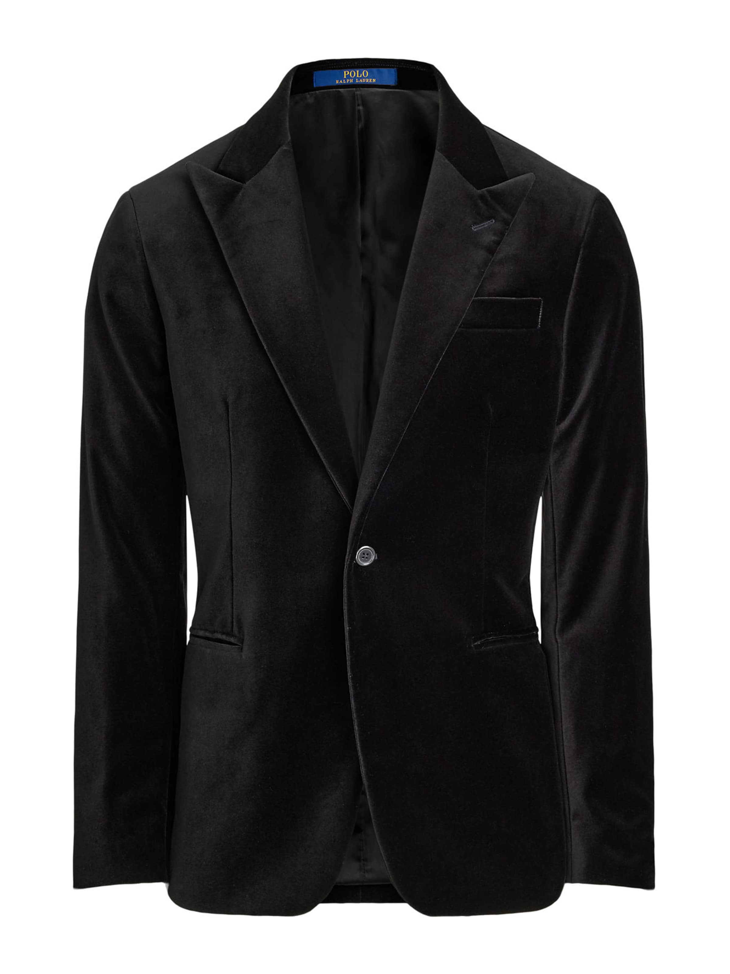 Polo Ralph Lauren Rovný strih Sako - Čierna: predná strana