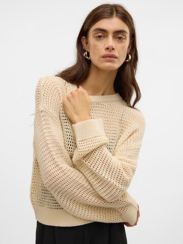 Pull-over 'VMNEWMADERA' VERO MODA en beige