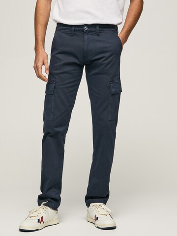 Pepe Jeans Regular Pants ' SEAN ' in Blue: front