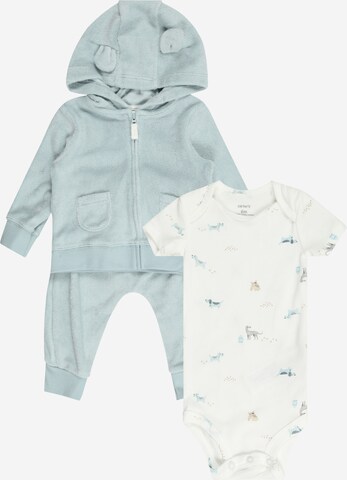 Carter's Set 'CARDI' in Blauw: voorkant