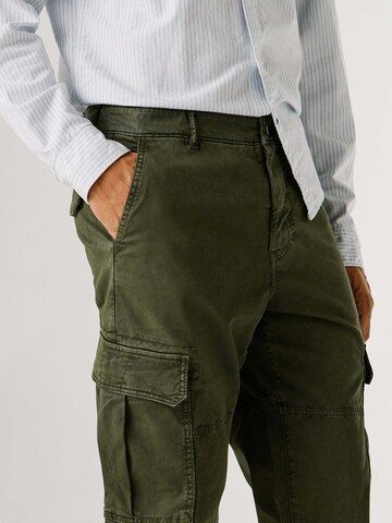 Pepe Jeans Regular Cargobroek in Groen