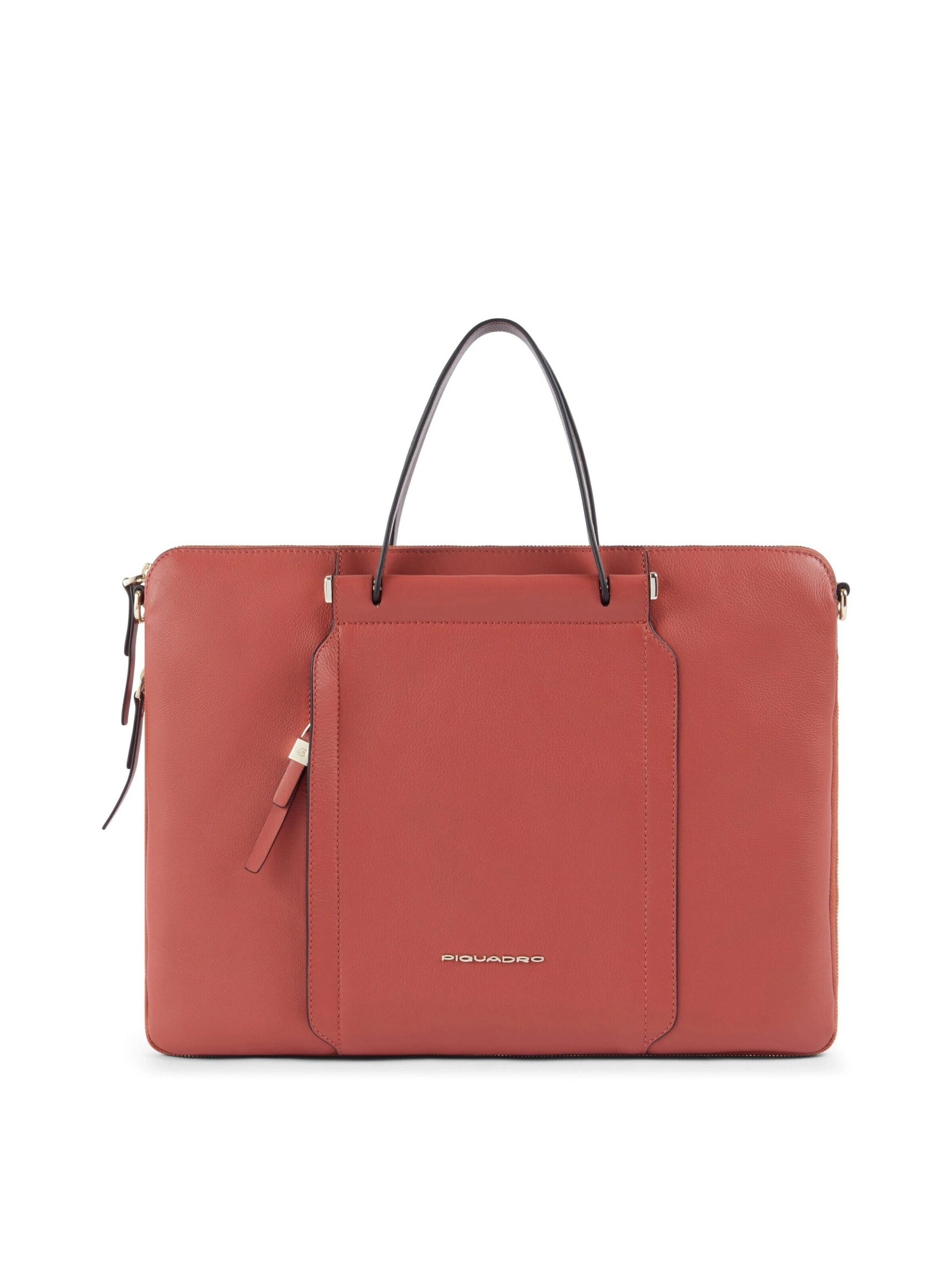 Piquadro Laptoptaske i orange: forside