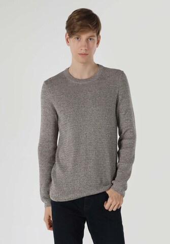 Colin's Pullover in Braun: Vorderseite