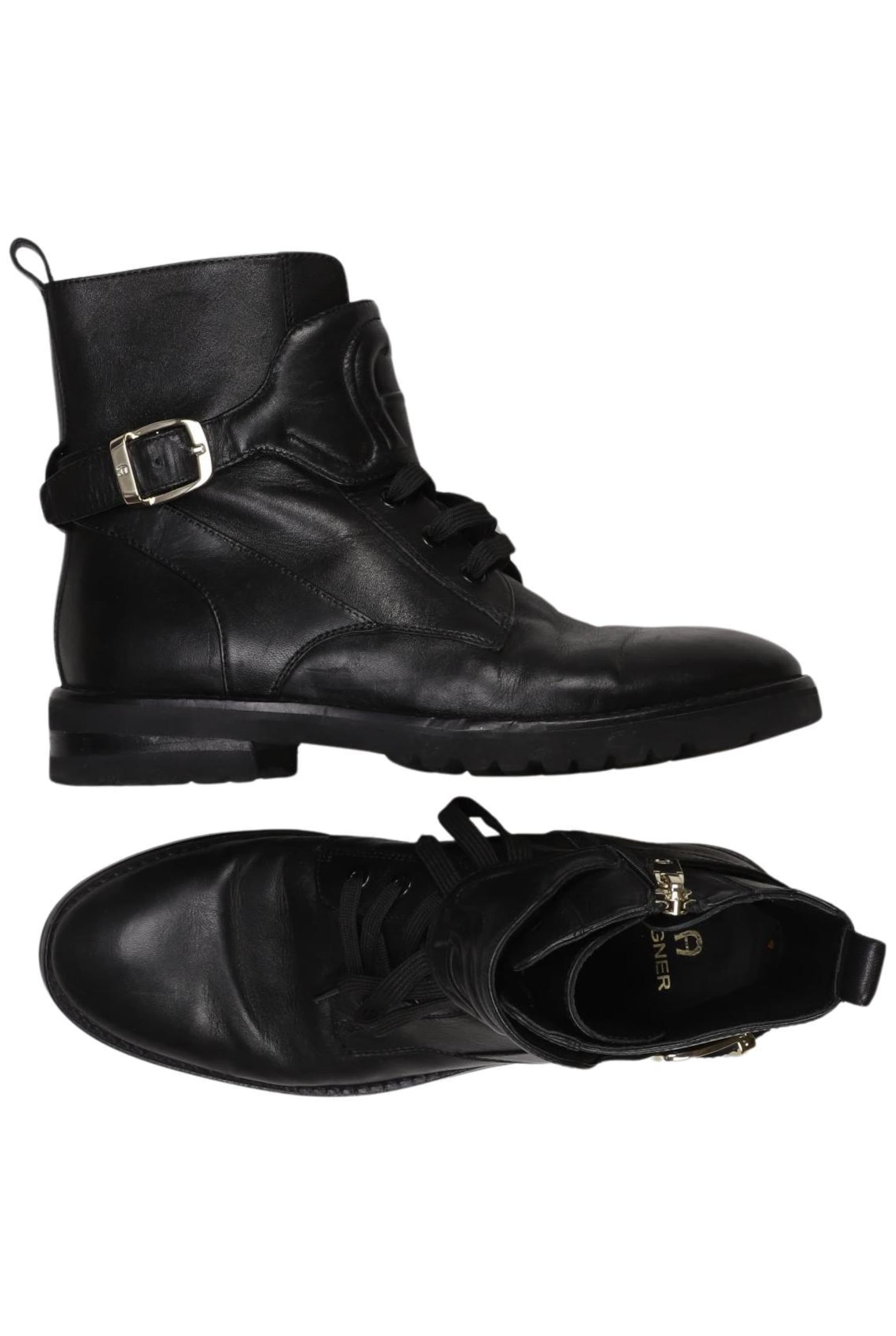 AIGNER Dress Boots in 37 in Black: front