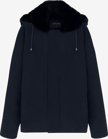 Parka d’hiver 'Heritage' Coulange en bleu : devant