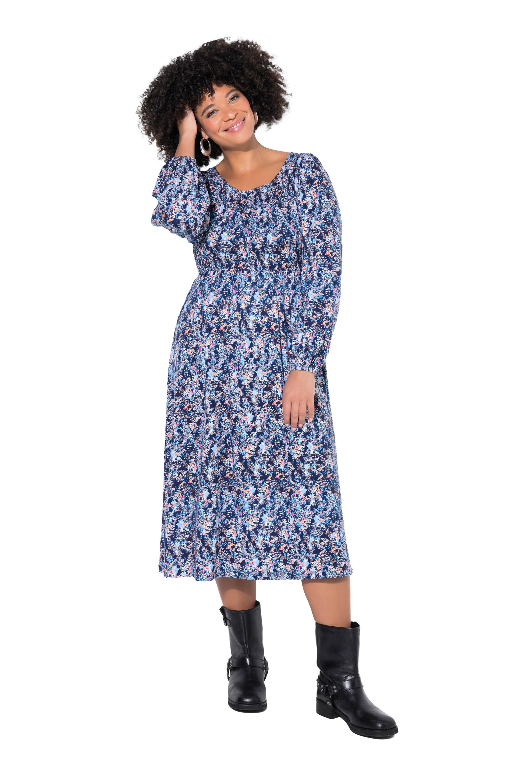 Angel of Style Kleid in Blau: Vorderseite