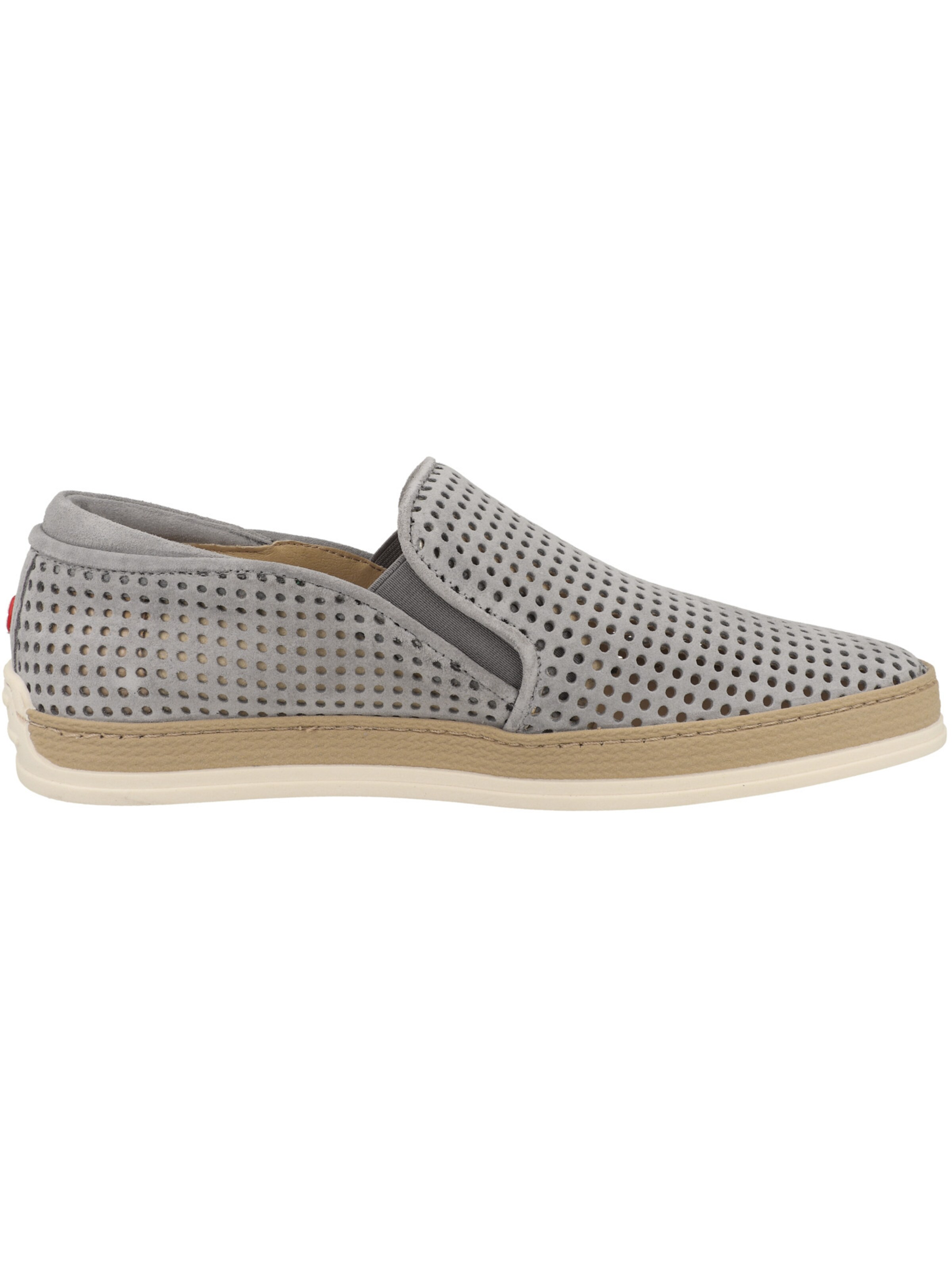 NOBRAND Slipper 'Barcelo 1' in Grau