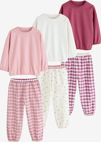 Next Yöpuku värissä vaaleanpunainen: etupuoli