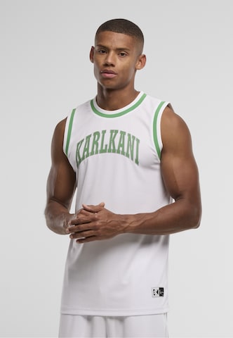 Maglia funzionale 'Sport College' di Karl Kani in bianco
