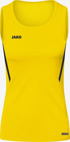 JAKO Sports Top in Yellow: front