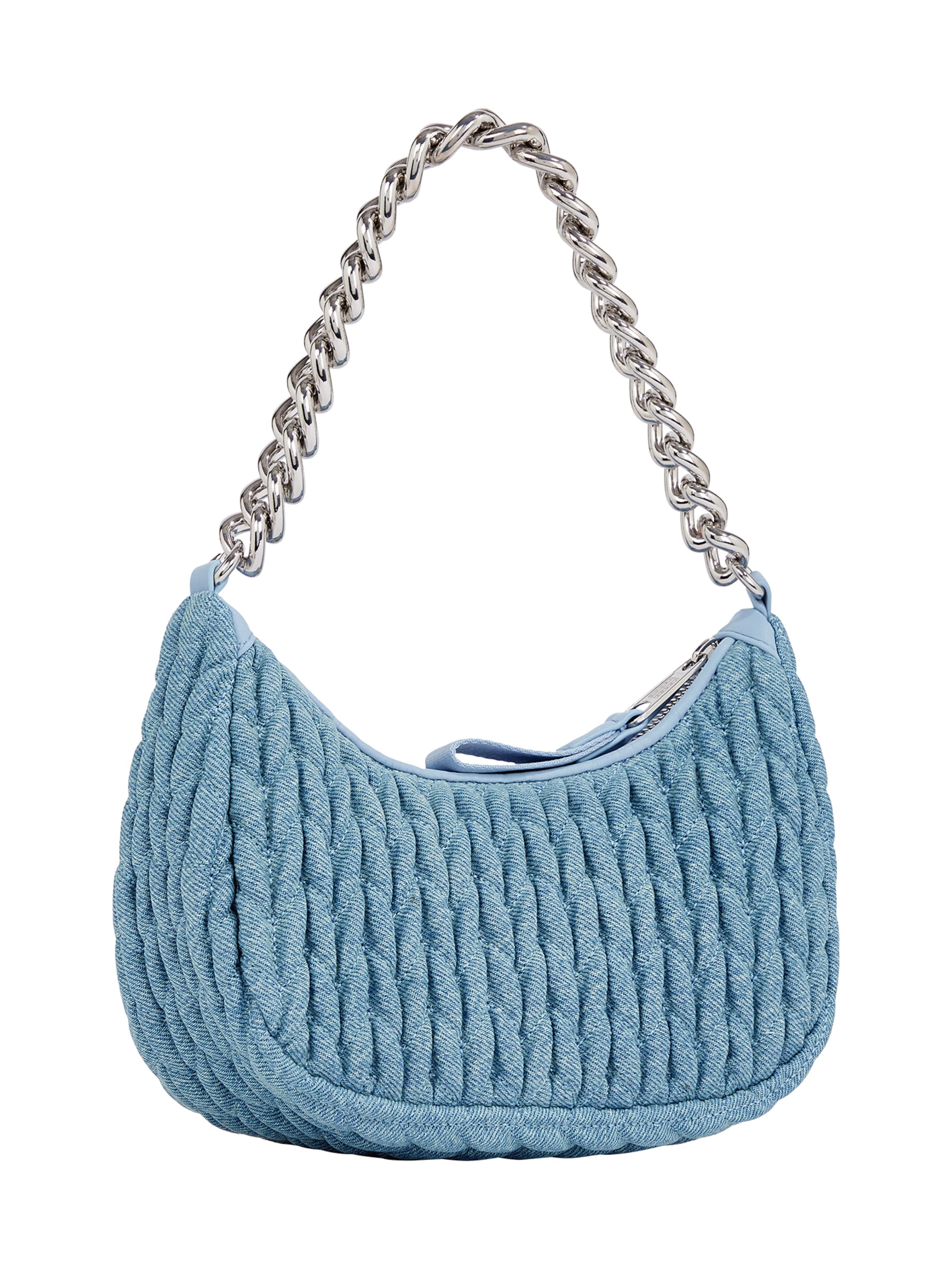 Tommy Jeans Schoudertas 'ICONIC' in Blauw