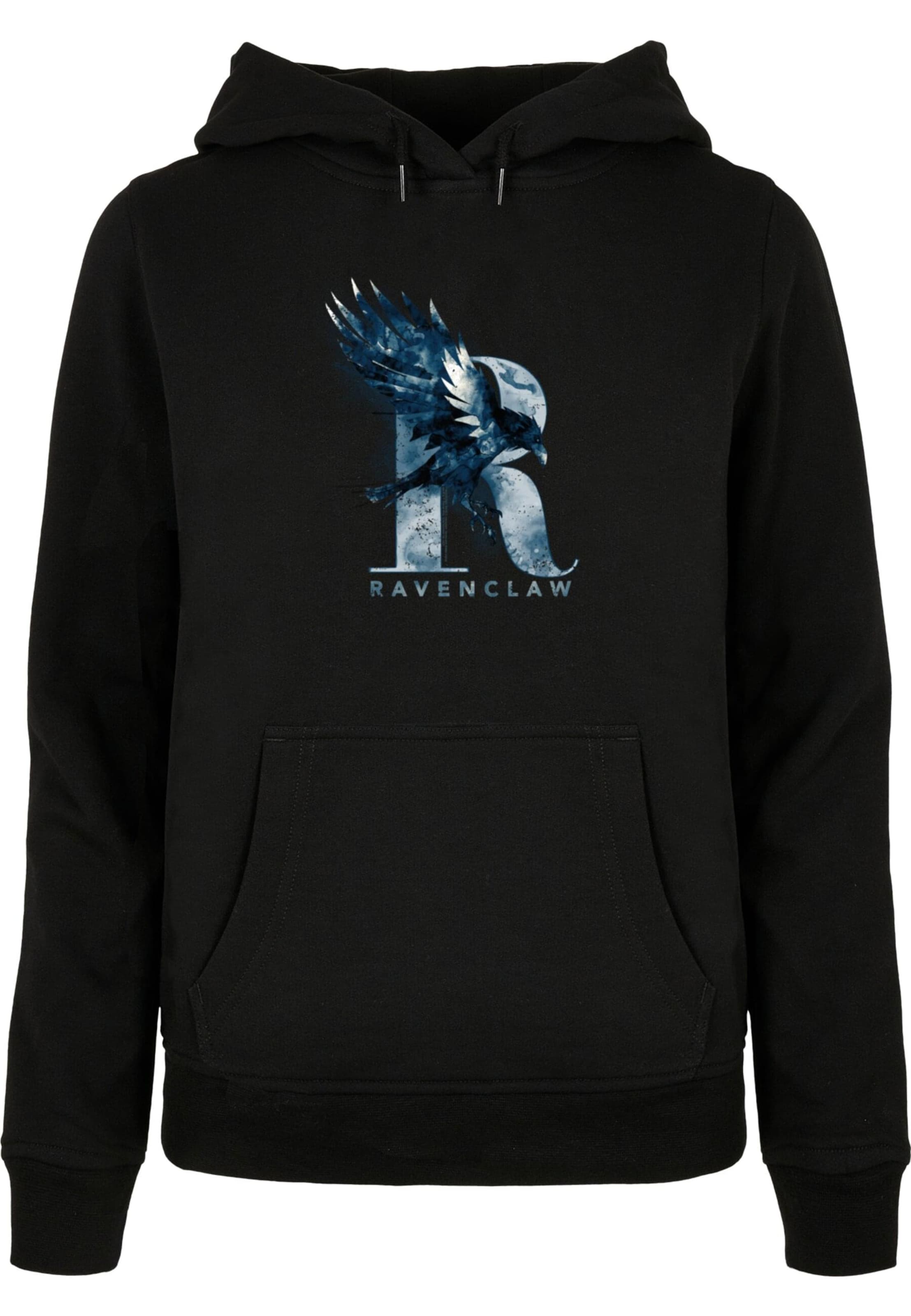 ABSOLUTE CULT Sweatshirt 'Harry Potter - Ravenclaw' in Zwart: voorkant