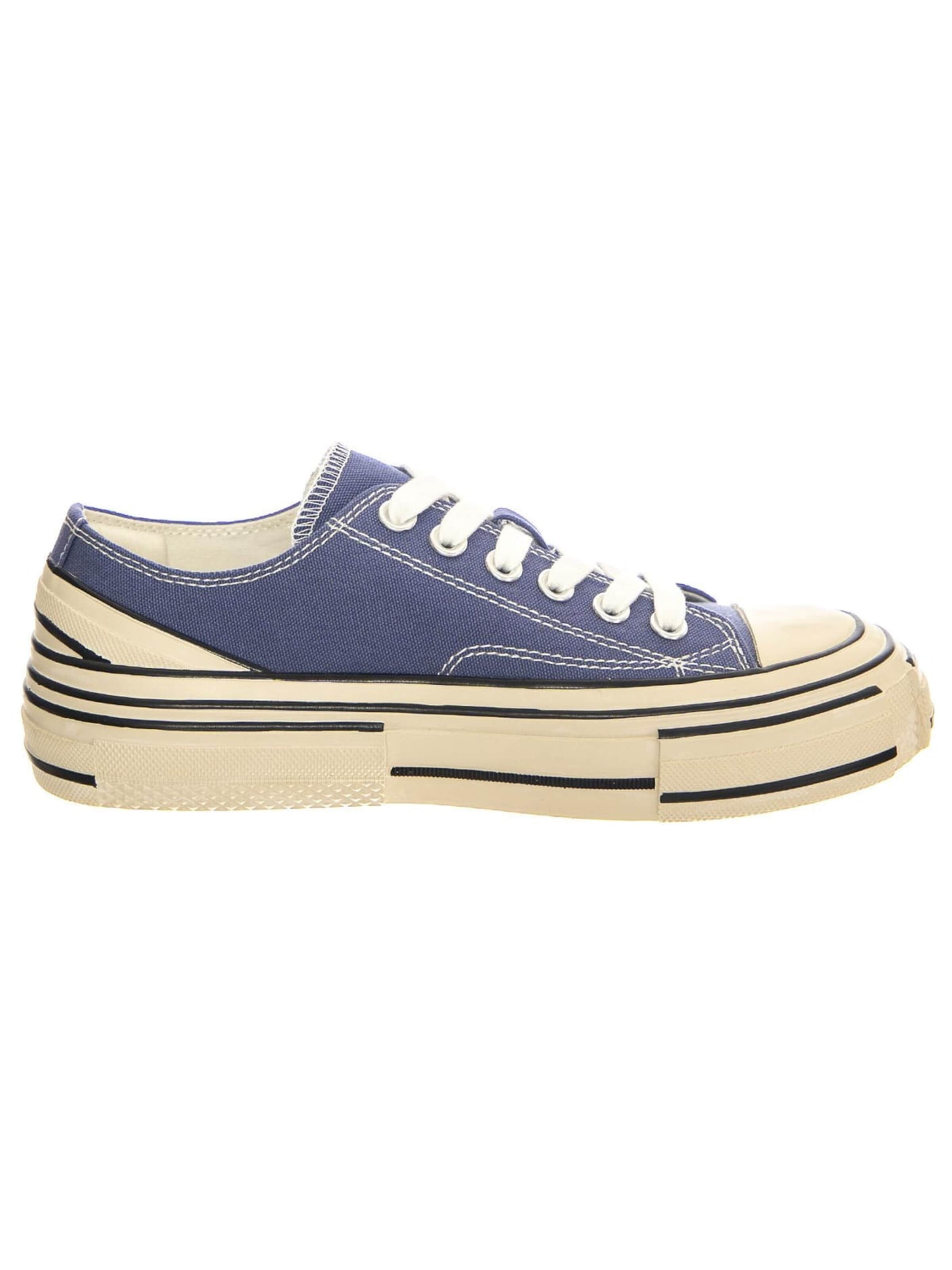 Jeffrey Campbell Sneaker low 'Endorphin Navy Canvas' i blå