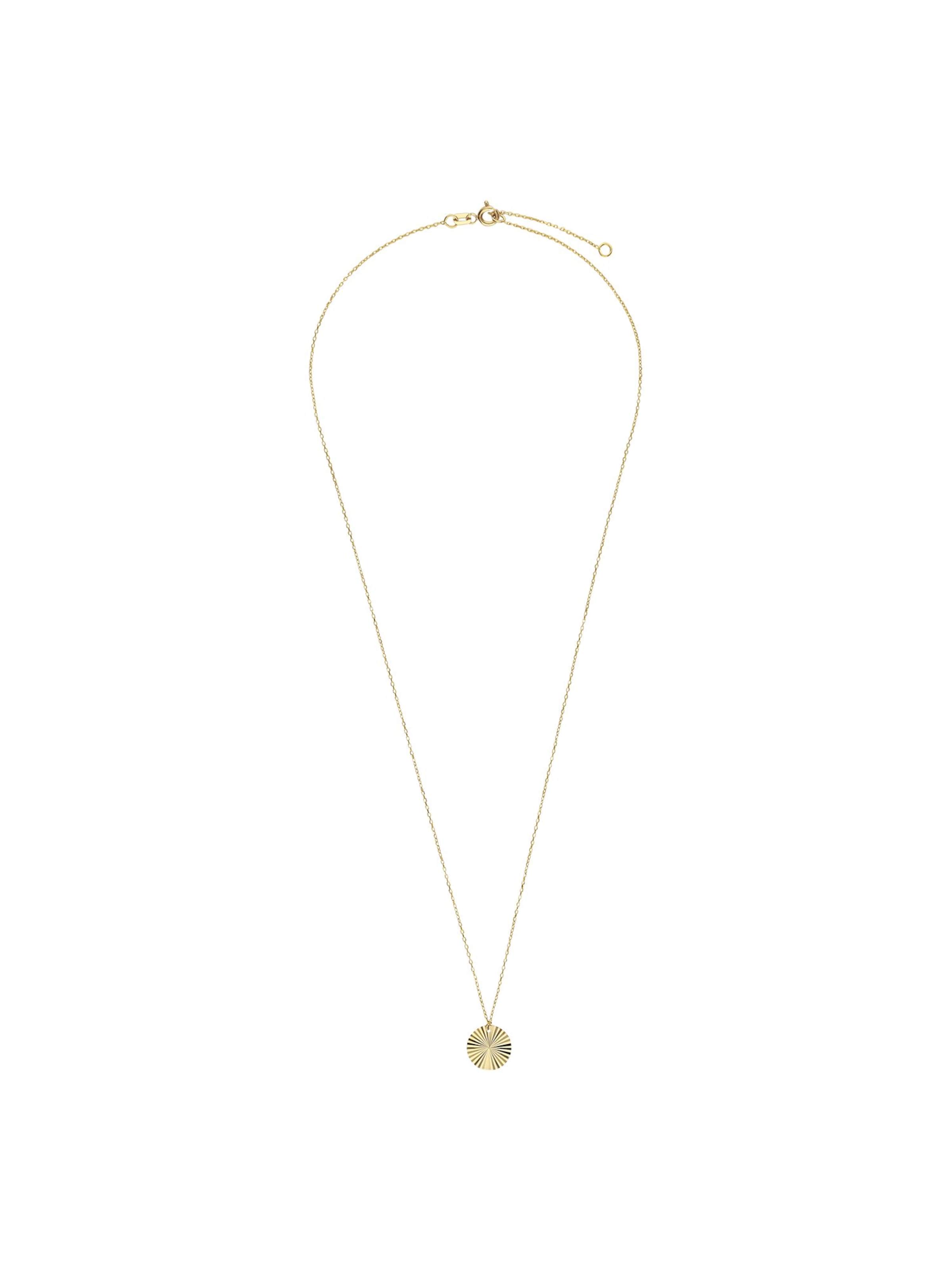Lucardi Ketting in Goud: voorkant
