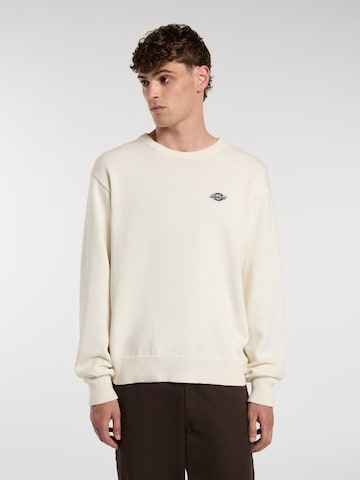 Pull-over 'Summerdale' DICKIES en blanc : devant
