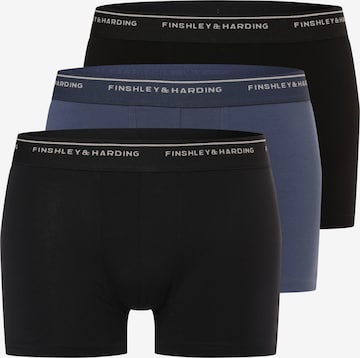 Finshley & Harding Boxer shorts in Blue: front