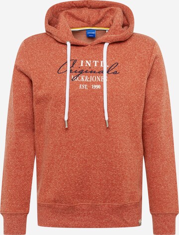 JACK & JONES Sweatshirt 'Willow' in Orange: front