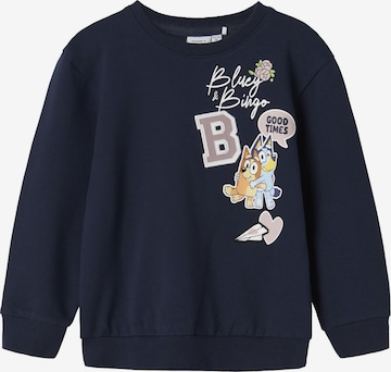 NAME IT Sweatshirt i blå: forside