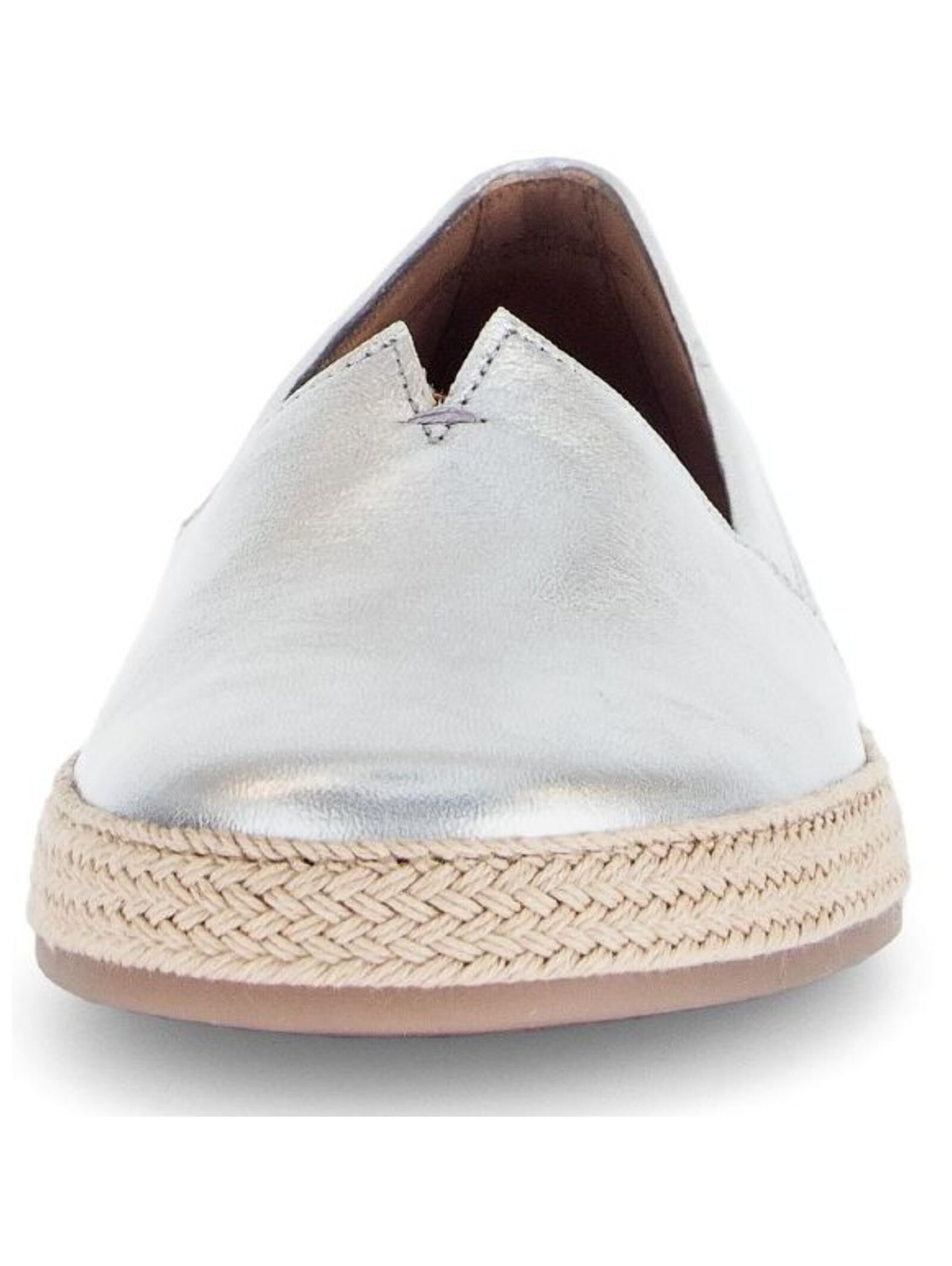 GABOR Espadrilles in Silver