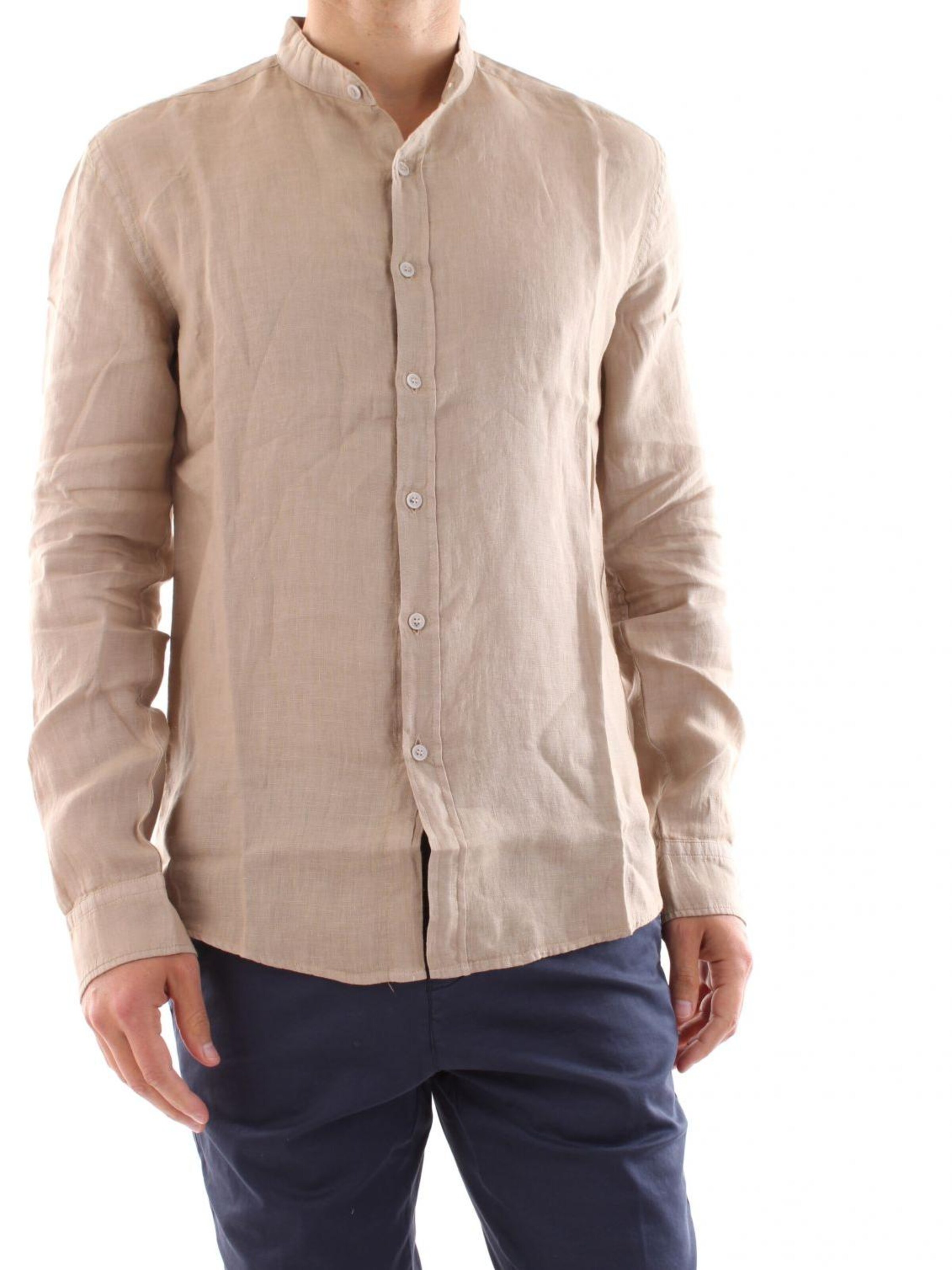 40weft Shirt in Beige: front