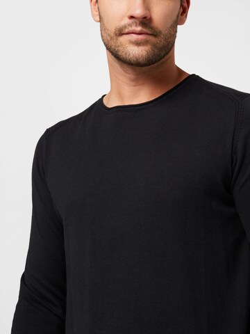 INDICODE JEANS Pullover i sort