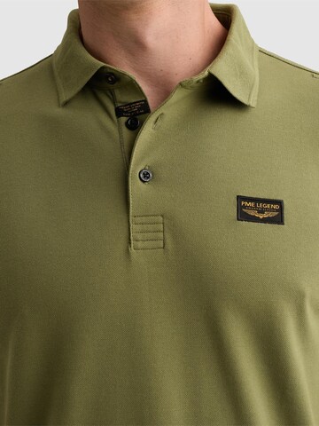 PME Legend Bluser & t-shirts 'American Classic polo shirt with flight pocket' i grøn