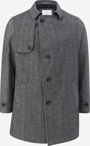 s.Oliver Men Big Sizes Between-Seasons Coat in Grey: front