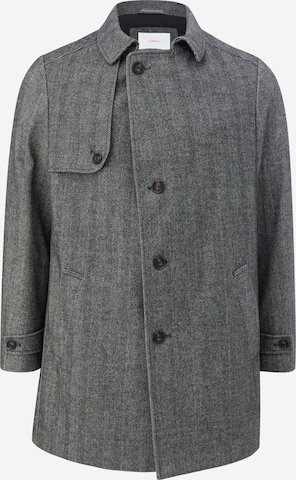 s.Oliver Men Big Sizes Between-Seasons Coat in Grey: front