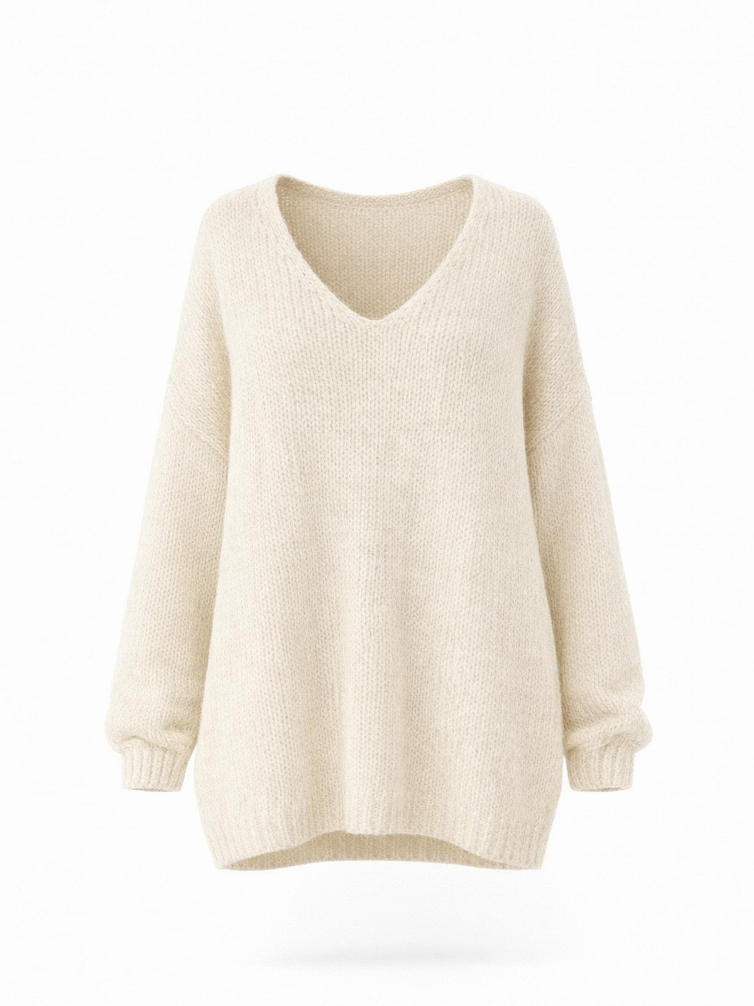 Worldclassca Oversizepullover‌‌‌‌‌‌‌‌ in Beige: Vorderseite
