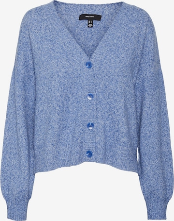 Cardigan 'Doffy' VERO MODA en bleu : devant