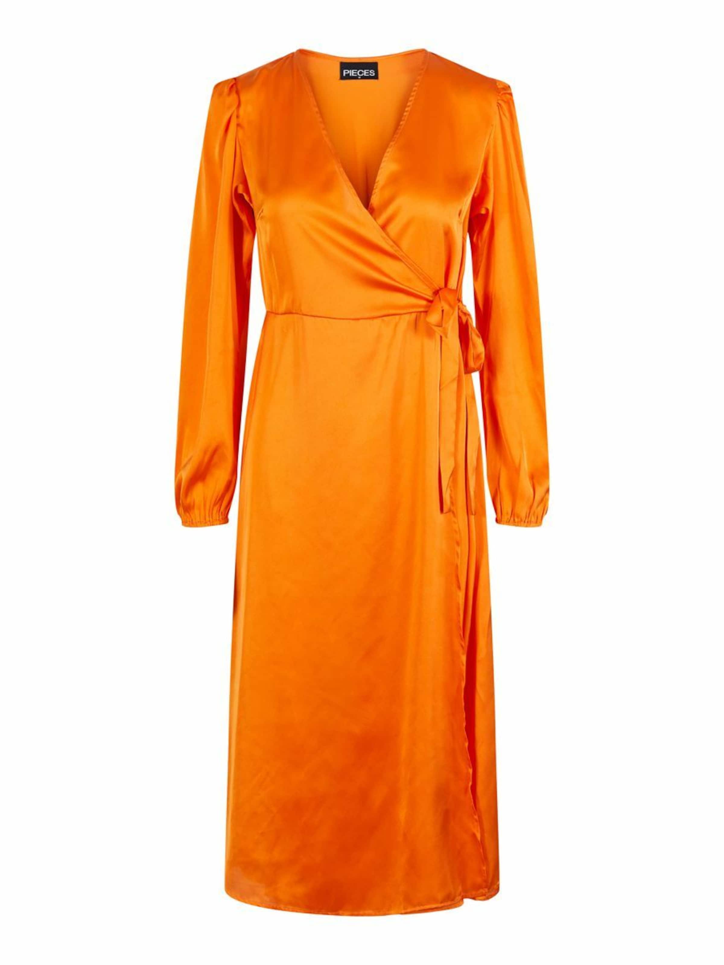 Vêtements Robe PIECES en Orange 