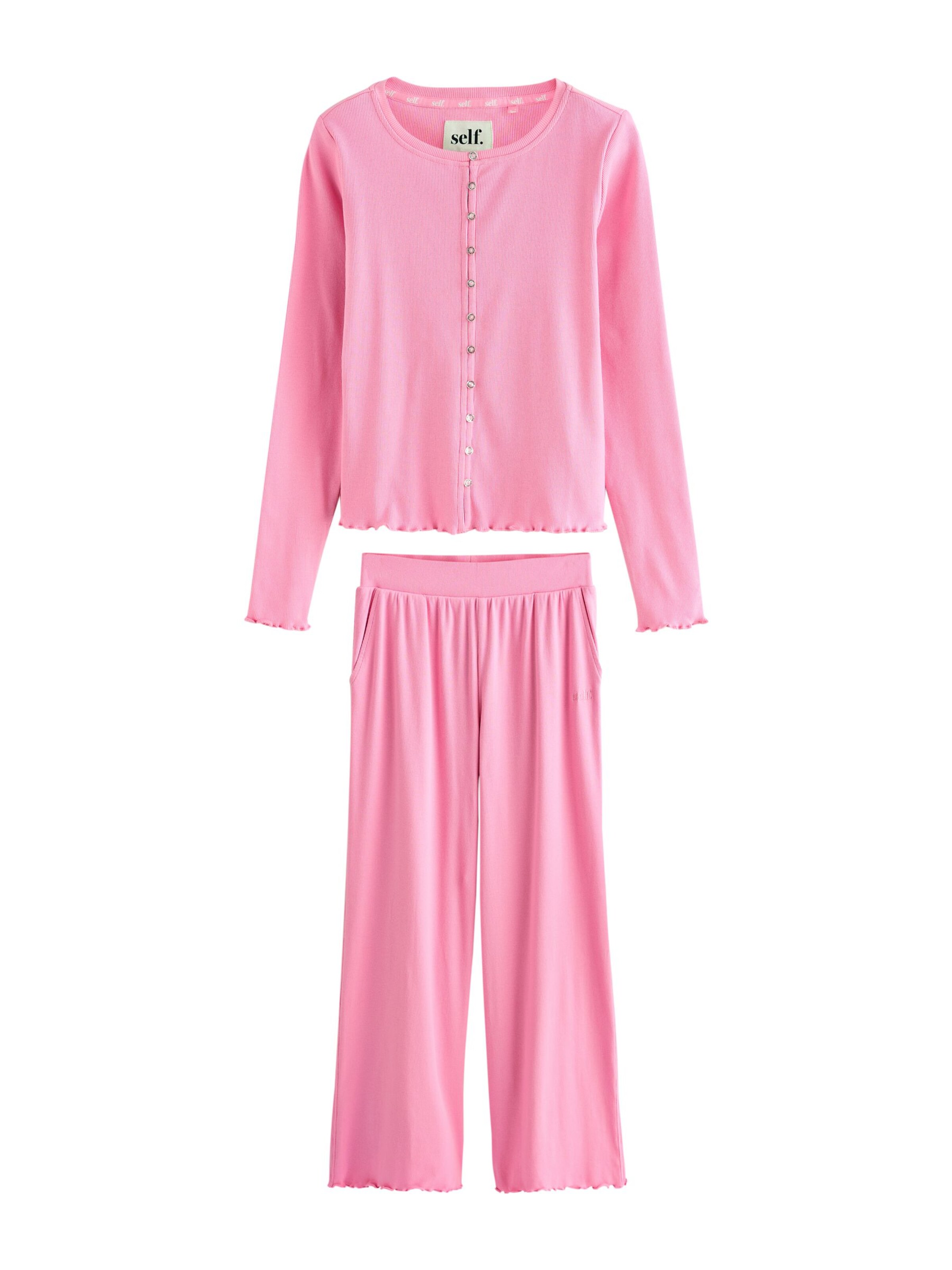 self. Pyjama in Pink: Vorderseite