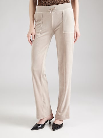 Juicy Couture Regular Trousers in Beige: front