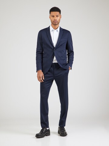 Coupe slim Costume 'JPRJAXON' Jack & Jones Premium en bleu : devant